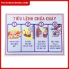 Tiêu lệnh chữa cháy 4 bước