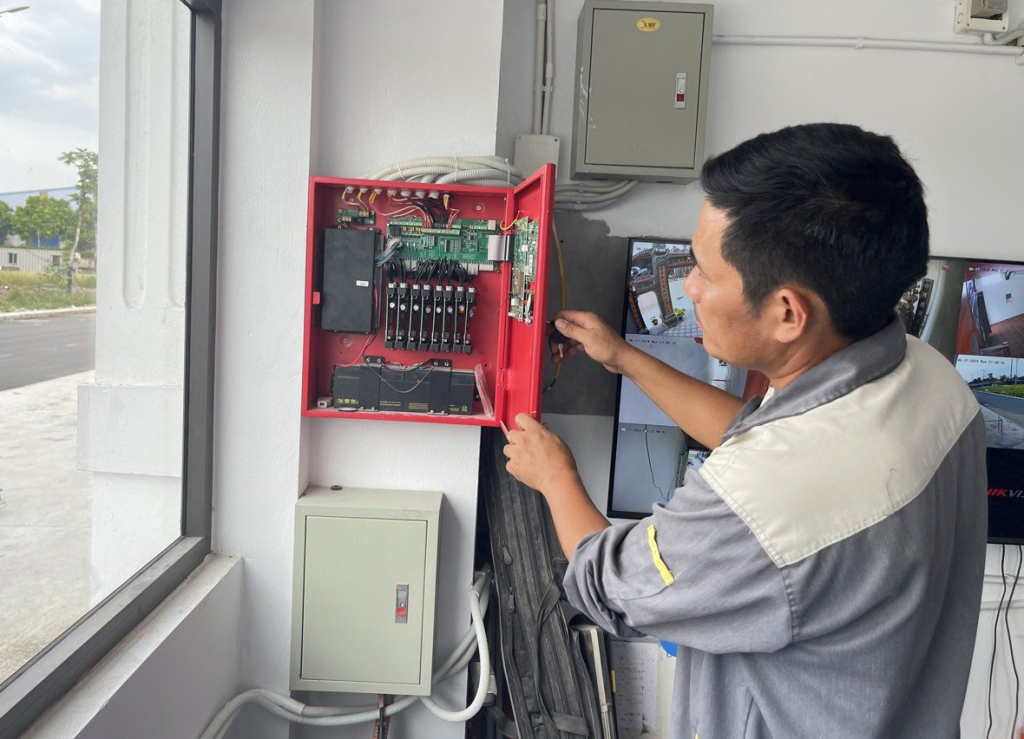 Kiểm tra tủ báo cháy trung tâm